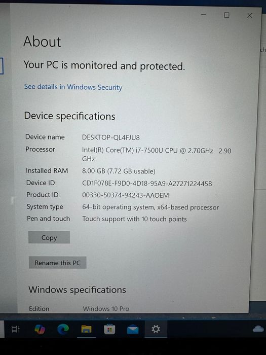 Dell XPS 9360 Amanet BKG