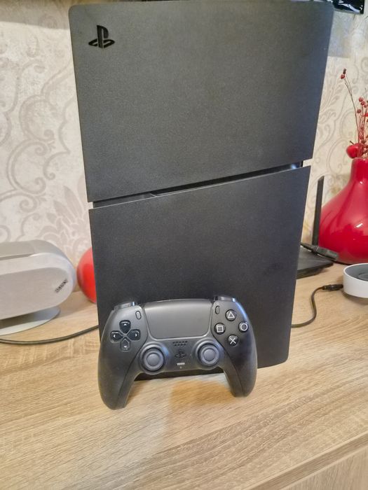PlayStation 5 disk ps5 cd disc black negru impecabil