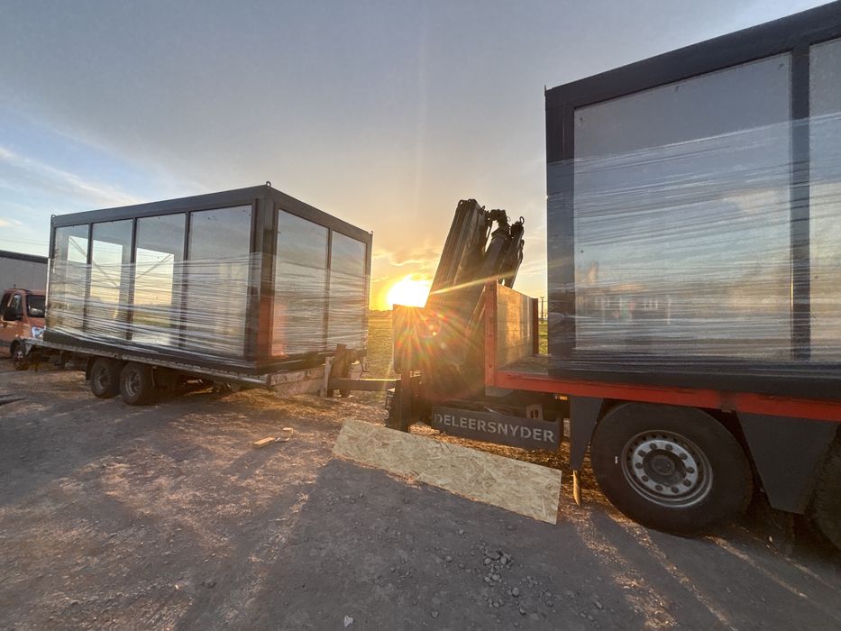 Container modular 2.7m x 6m pe stoc