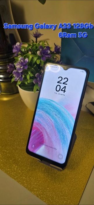 ‼️Telefon Samsung Galaxy A33 128Gb 6Ram 5G ,Ca Nou‼️