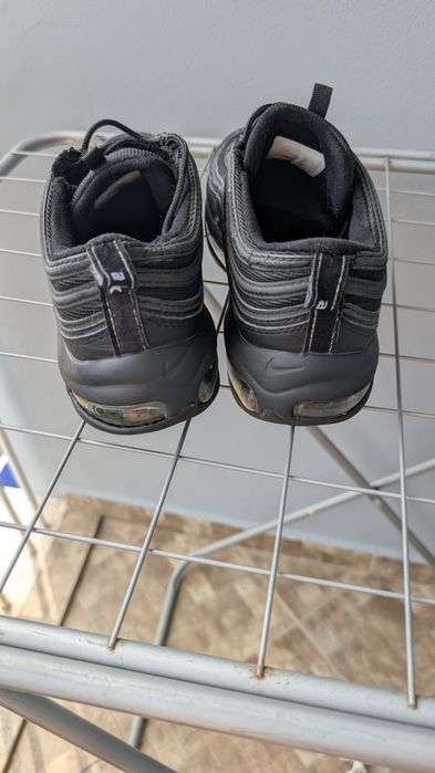 Nike air max 97 triple black и кецове Nike flystepper