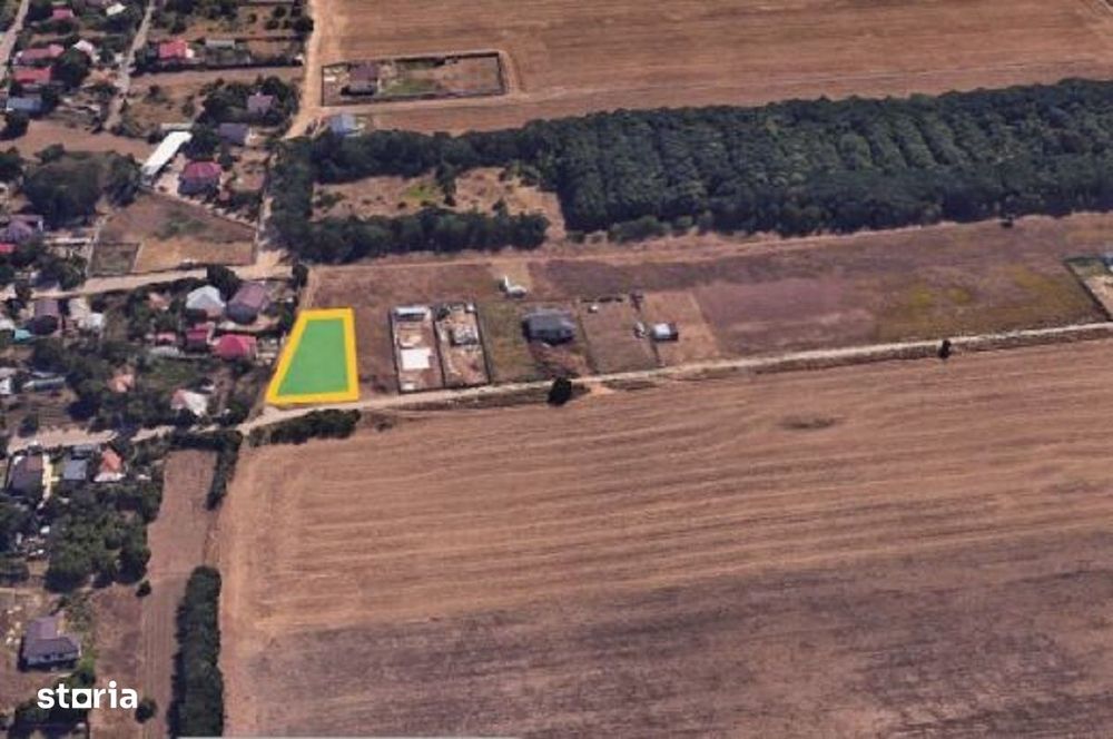 Teren intravilan Fundulea 1045 mp | Toate utilitățile