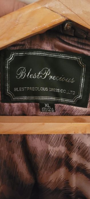 Шуба из искуственного меха.