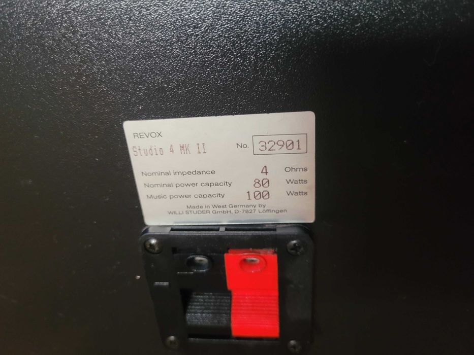 ReVox Studio 4 MK2 boxe Hi-Fi Premium vintage de referinta