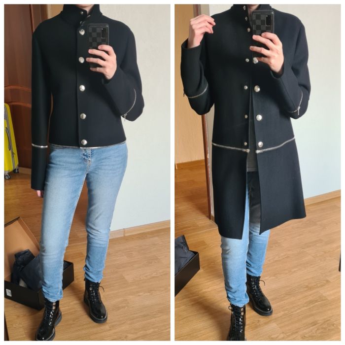 Пальто из шерсти Celine (оригинал)