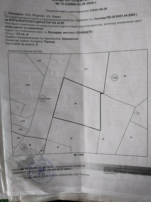 Поземлен имот в Лесидрен