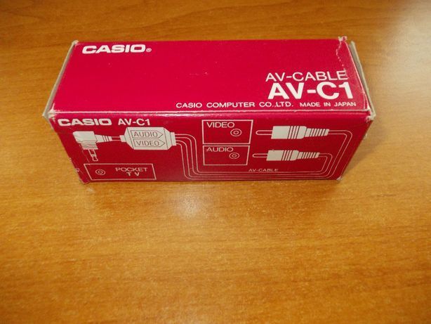 Cablu Euro Scart 4,5 m / Cablu AV jack 2 RCA CASIO