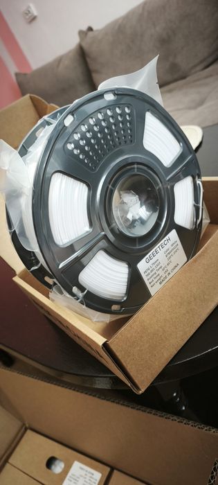 Филамент Greeetech Petg Black-White