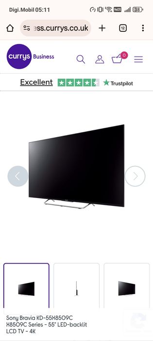 Smart tv Sony 4k 3d
