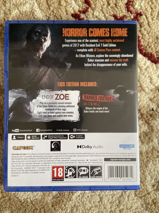 Resident Evil 7 Biohazard