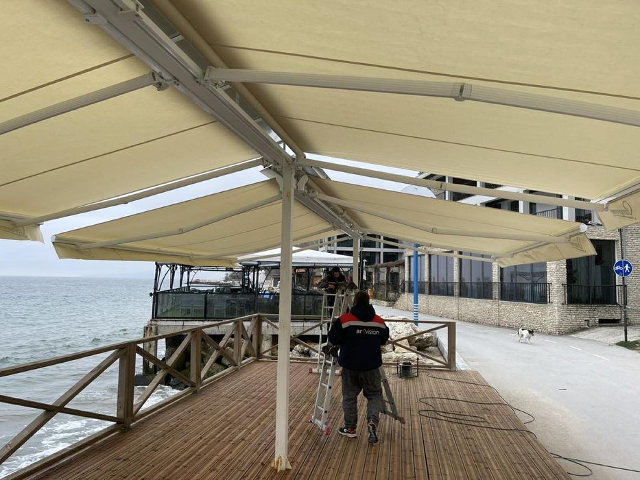 Електрическа раменна тента