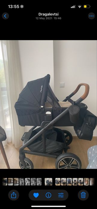 Nuna TRIV Next Ocean комбинирана количка