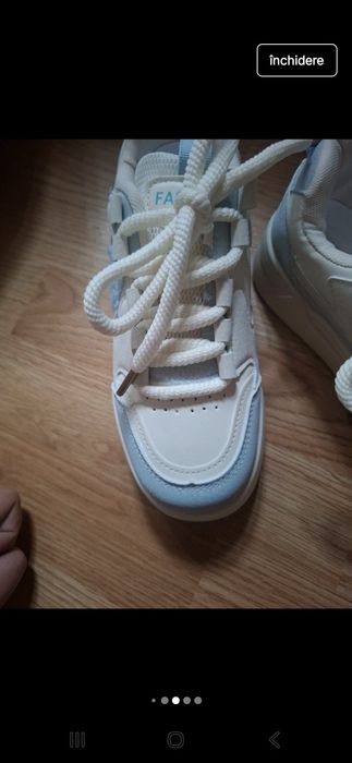 Adidasi Fashion albaștrii