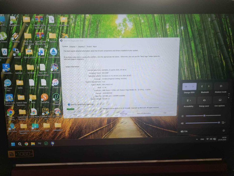 Laptop acer nitro 5 gaming