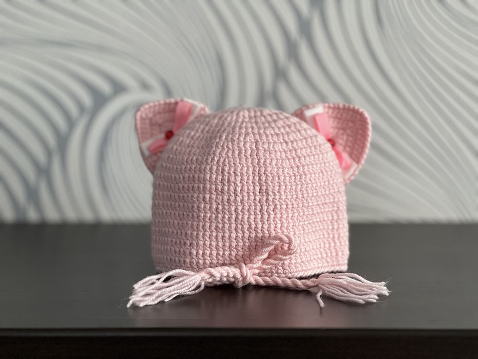 Детские шапочки и варежки