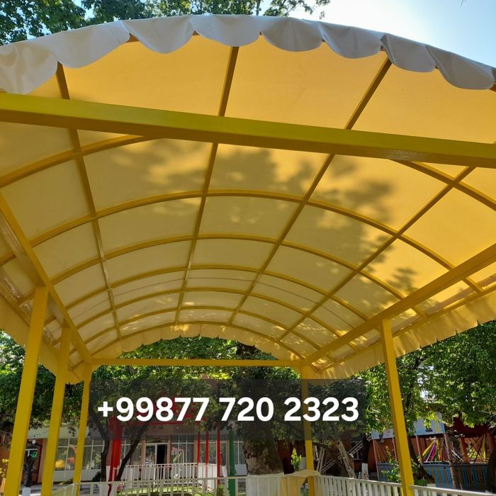 Tent montaj Reklama banner xizmati