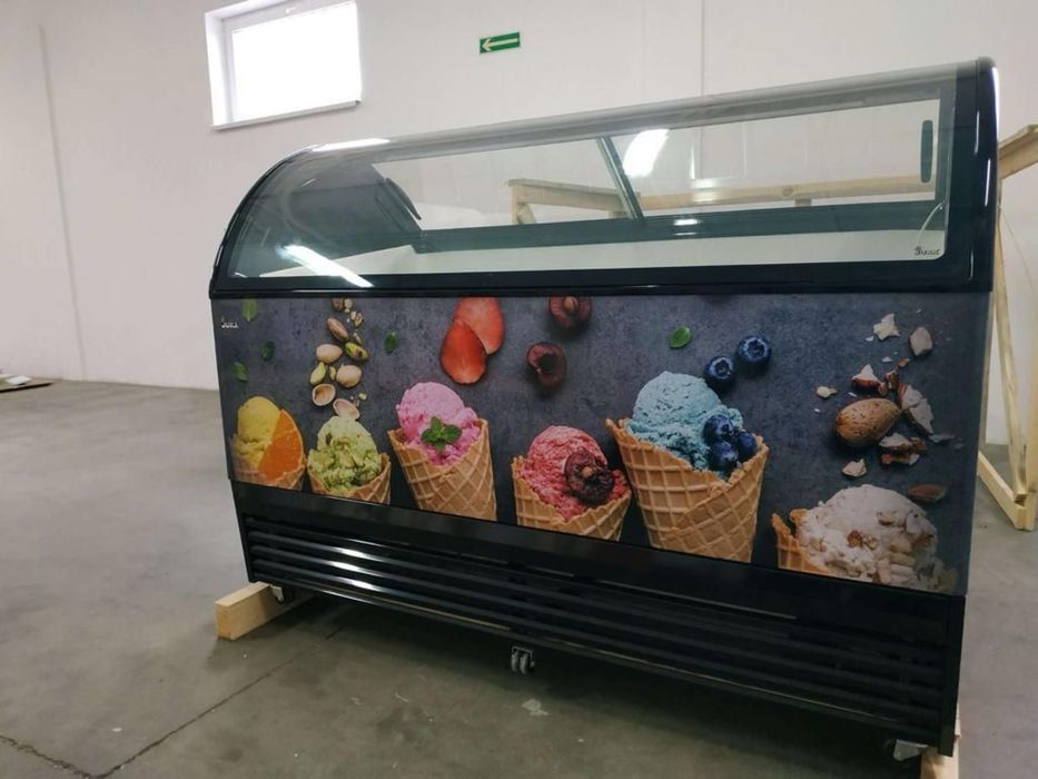 Vitrină gelato M400Q / 9 arome / NOU / Profesional
