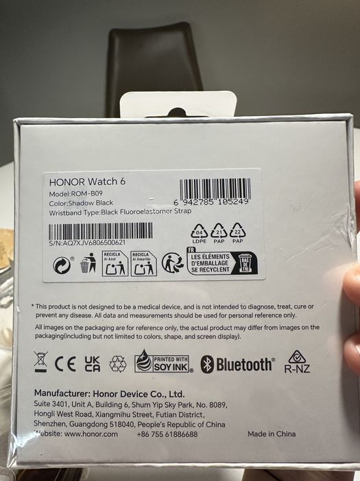 Чисто нов смарт часовник HONOR Watch 6