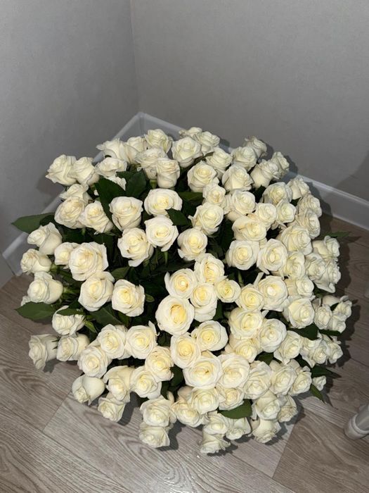 Свежие цветы 101 роз
