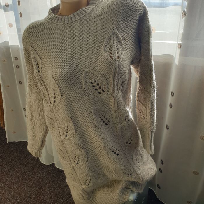 Bluza stil rochie, tricot