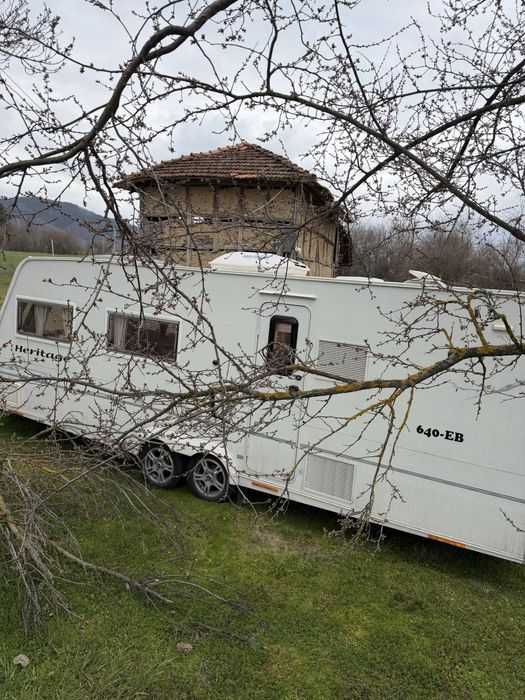 Fleetwood Heritage 2006 двуосна каравана – баня, кухня готова за къмпинг. 0888304019