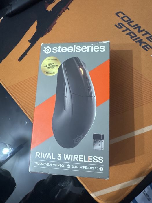 Mouse Steelseries Rival 3 wireless cs2