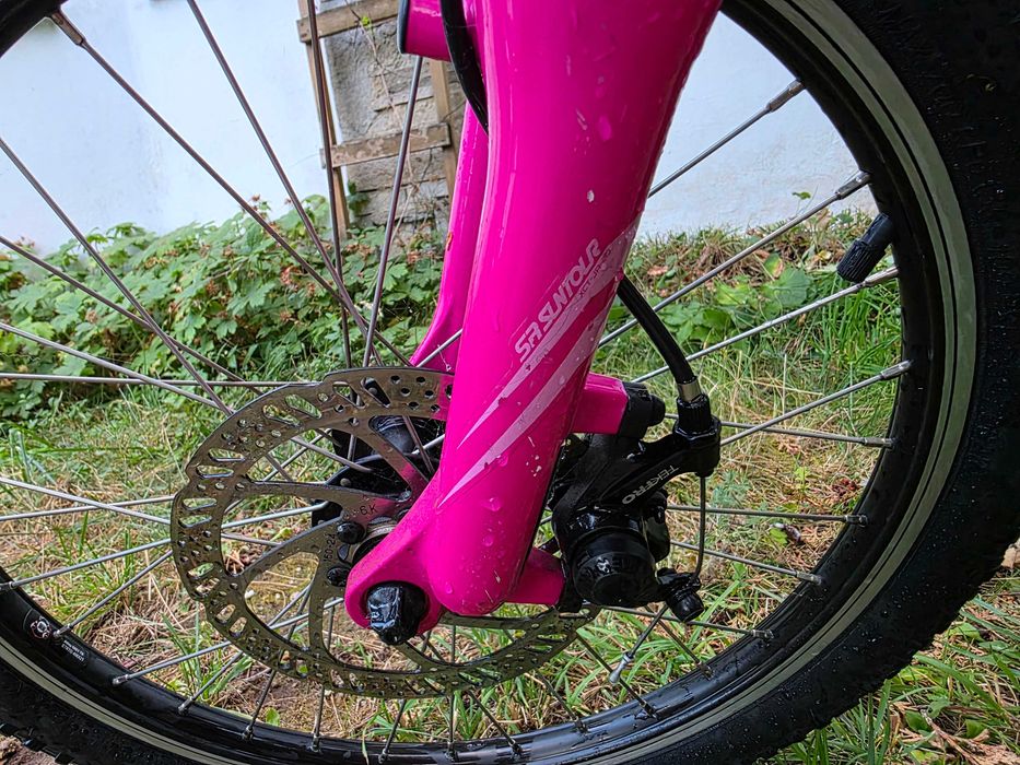 Specialized Hotrock 20" розово детски велосипед колело