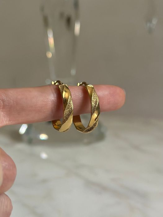Серьги золотые 750 проба