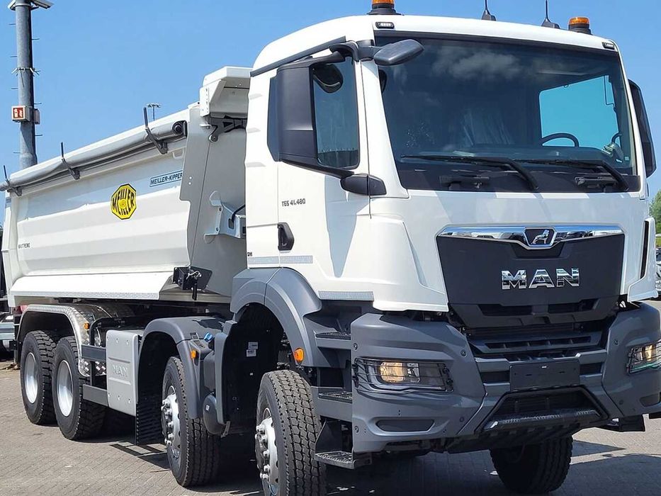 Самосвал MAN TGS 41.480 8X6 Meiller