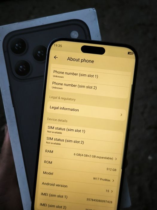 iPhone 17 max paddelka w 17 max