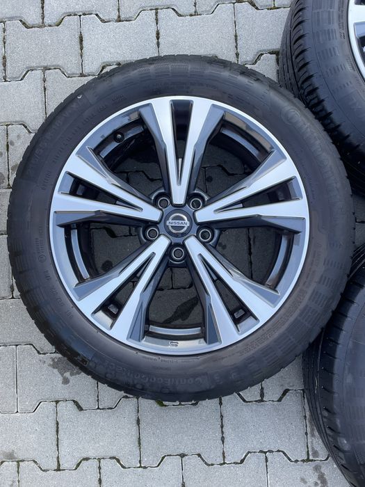 Roti vara cu jante Nissan Qashqai anv Continental 215 55 18