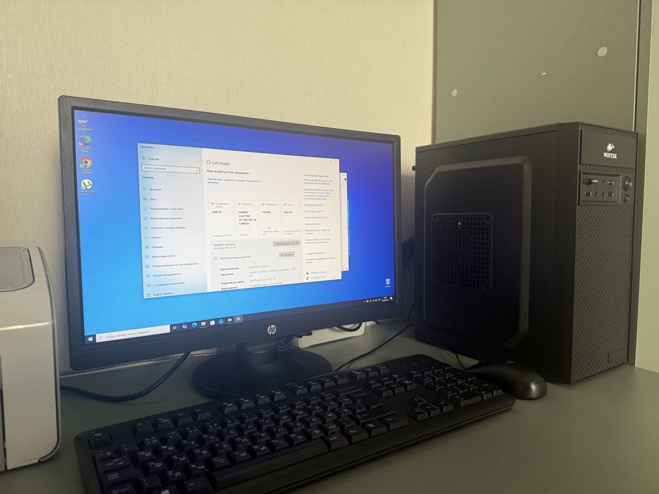 Продам компьютер для дома и офиса Core i3-7100/4ГБ ОЗУ/500GB HDD/128MB