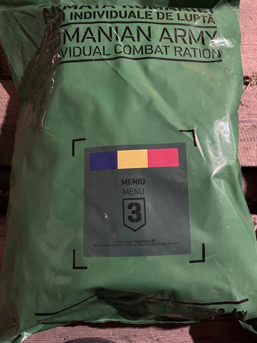 Pachete hrana RO ARMY
