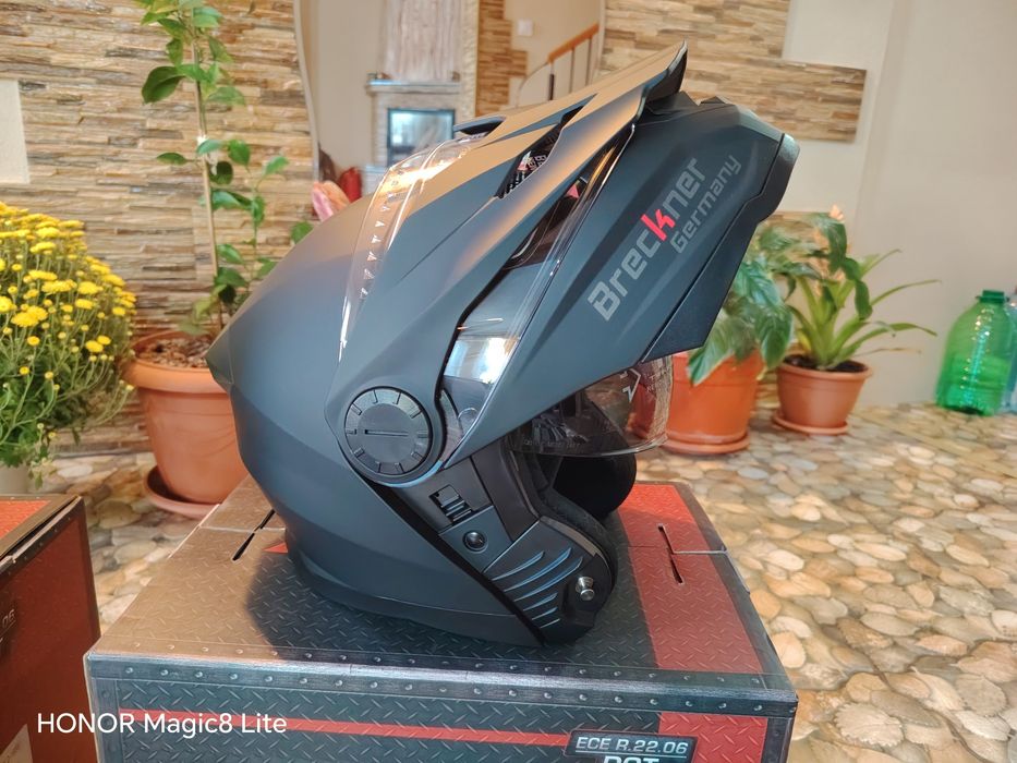Casca mărimea L și XL, dual sport, și Flip-up 3 în 1