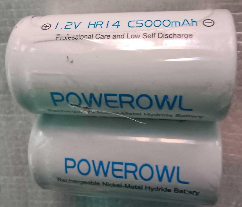 Accumulatori Powerowl NiMh Hybrid HR14C,1,2 V,5000mAh