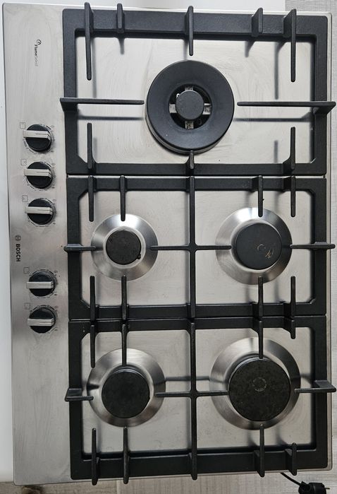 Газов плот за вграждане Bosch FlameSelect (5 котлона, инокс)