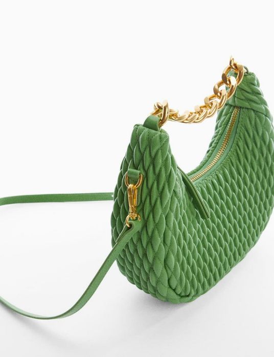 Зелена чанта Mango