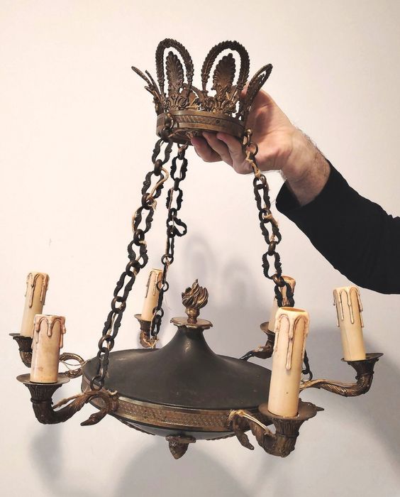 Candelabru deosebit in stilul Empire