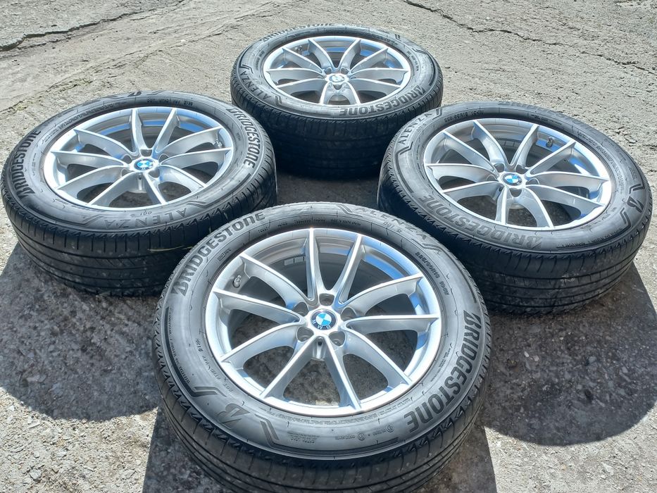 18"Bmw G 01 02 5x112 Style 618 7j et22 Като Нови С Дачици Перфектни!