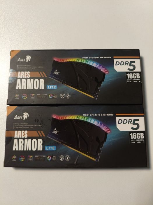 Memorie RAM DATO Ares Armor Lite 32GB DDR5 7200MHz CL38