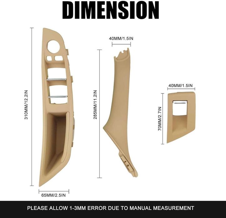 UCkasayfy комплект дръжки за врата BMW 5 F10/F11/F18