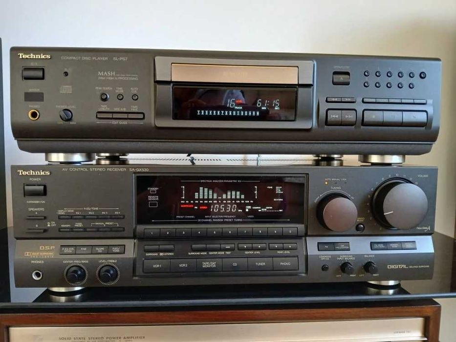 CD Player Technics SL-PS740A / SL-PS7/ Boxe Onkyo D302-E