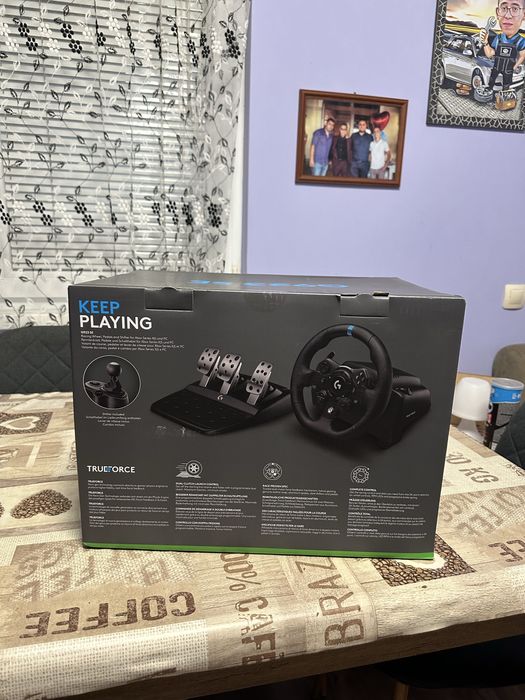 Logitech G923 SE + Шифтър | Гаранция 2 години