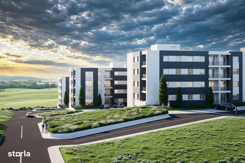 Apartament 2 camere Cug Valea Adanca, bloc nou, cartier rezidential