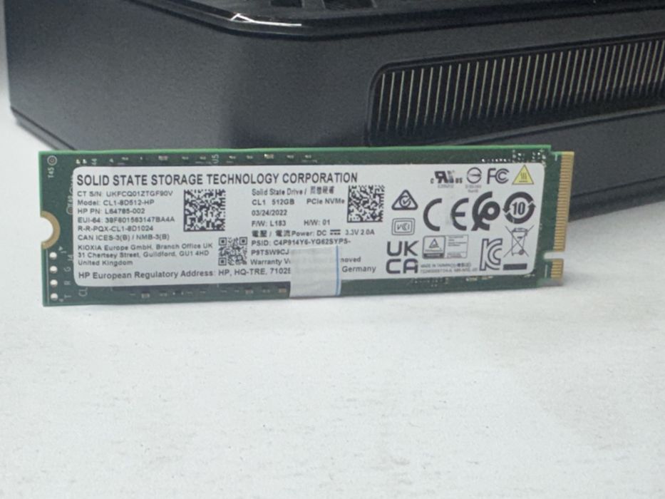SSD 500GB NVMe M.2