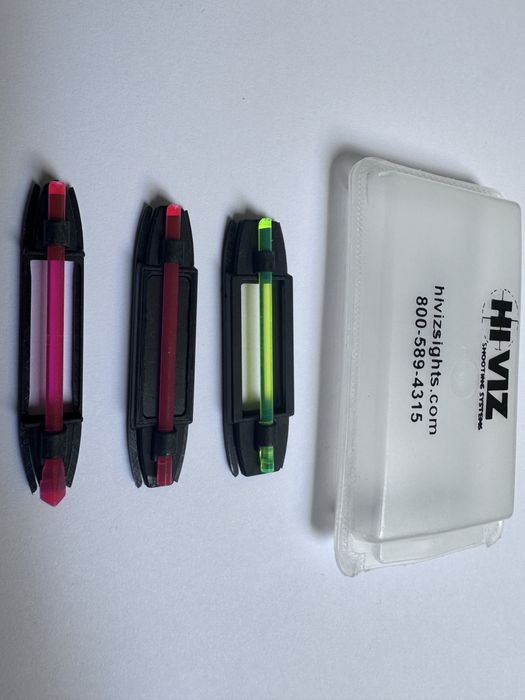 Set cătări fibra Hi-Vis pentru lisă