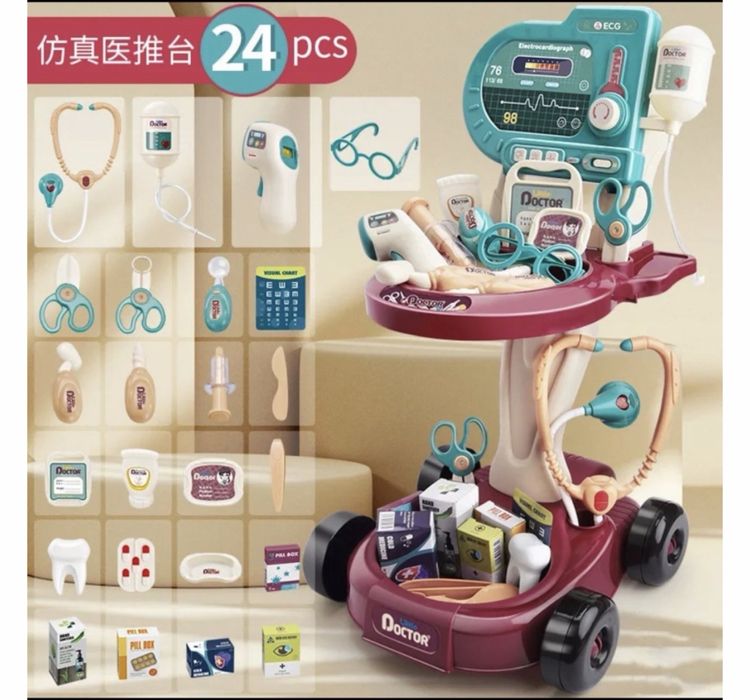 Доктор игрушка в колесиках