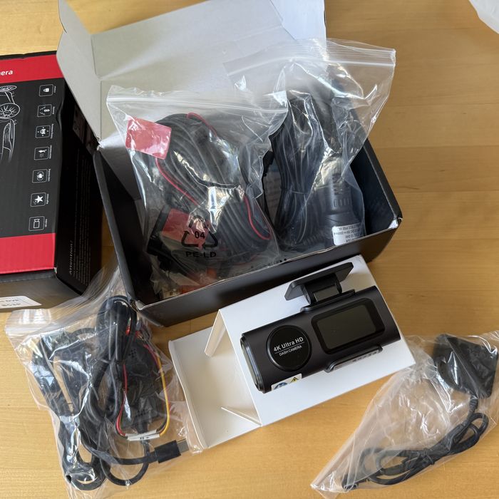 Camera Auto DVR 4K unghi 170 GPS Camera marsarier FHD Alimentare 12-24