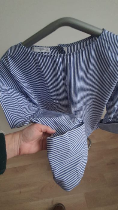 Camasa cu mansete late brand Mango