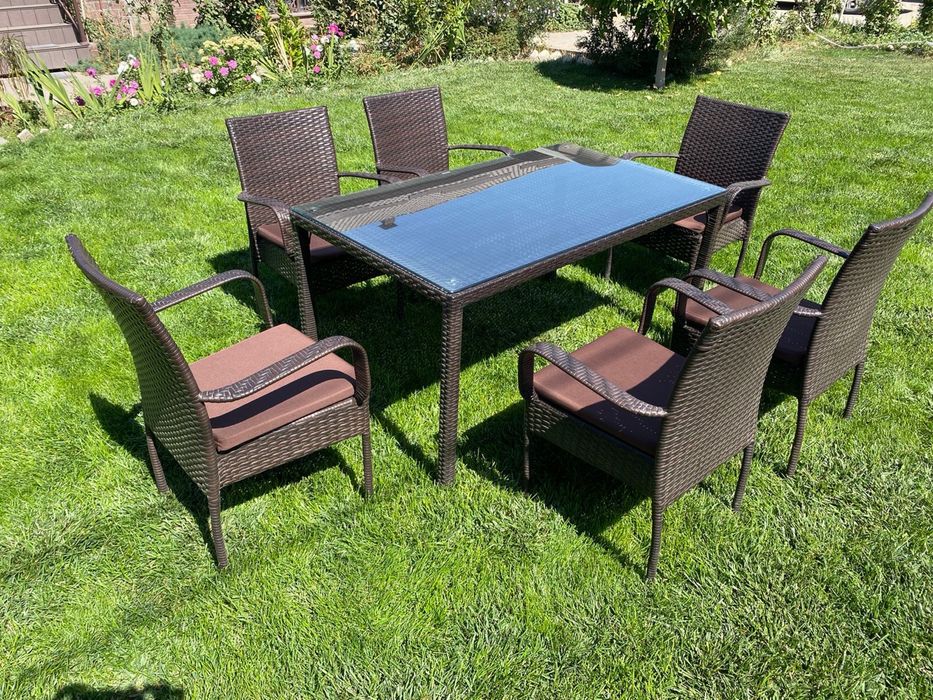 Садовая ротанговая мебель